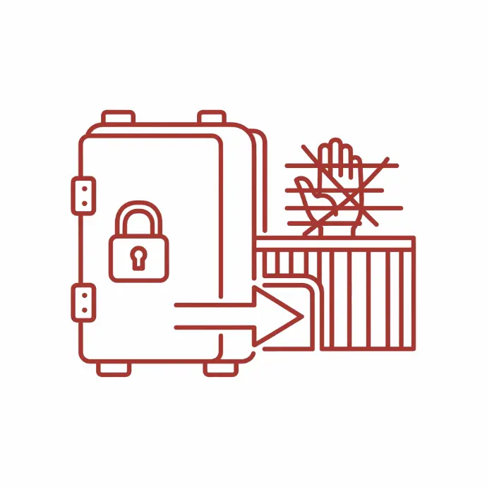 Proteja a informação crítica da sua empresa. Prevenimos a perda de dados com controlos rigorosos e políticas inteligentes de cibersegurança. Os seus dados, sempre protegidos.
